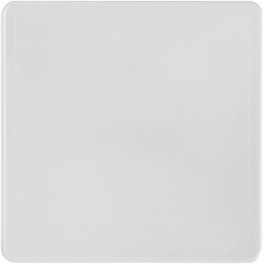 Logo trade corporate gifts picture of: Renzo square plastic coaster