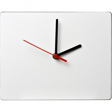 Logotrade promotional products photo of: Brite-Clock® rectangular wall clock