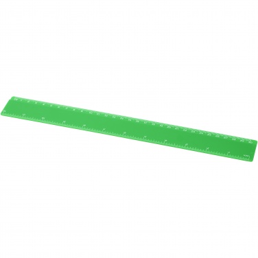 Logo trade promotional merchandise image of: Renzo 30 cm plastic ruler