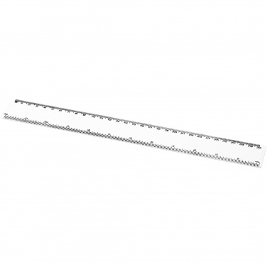 Logo trade promotional items image of: Renzo 30 cm plastic ruler