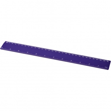 Logo trade promotional products image of: Renzo 30 cm plastic ruler