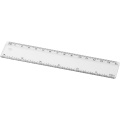 Renzo 15 cm plastic ruler, Transparent clear