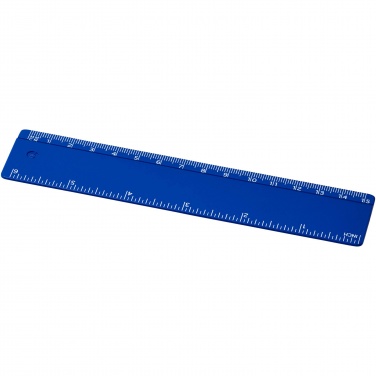 Logotrade promotional gift picture of: Renzo 15 cm plastic ruler