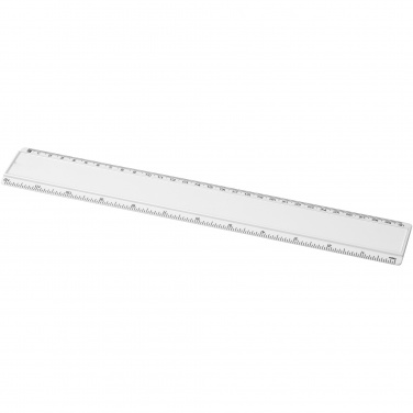 Logo trade promotional giveaways image of: Ellison 30 cm plastic insert ruler