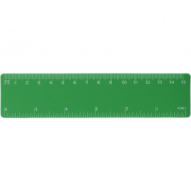 Logotrade promotional item image of: Rothko 15 cm plastic ruler