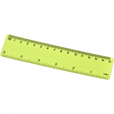 Logotrade corporate gift image of: Rothko 15 cm plastic ruler