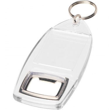 Logo trade promotional giveaway photo of: Jibe R1 bottle opener keychain