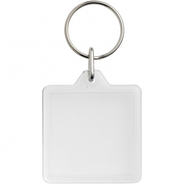 Logo trade promotional merchandise photo of: Vial U1 square keychain