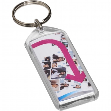 Logo trade promotional gifts picture of: Stein F1 reopenable keychain