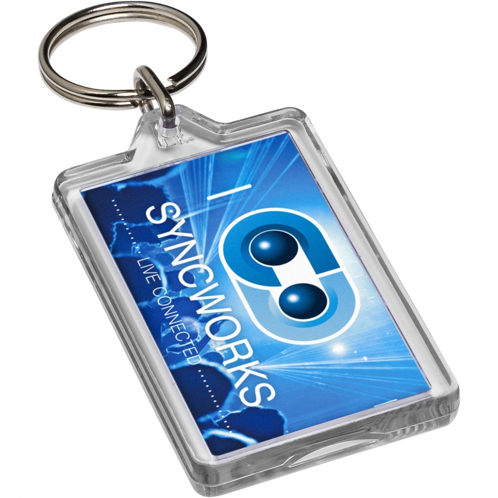 Logo trade promotional merchandise image of: Luken G1 reopenable keychain