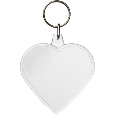 Logotrade advertising product image of: Combo heart-shaped keychain