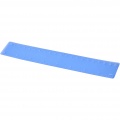 Rothko 20 cm plastic ruler, Frosted blue