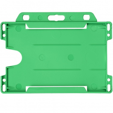 Logo trade promotional merchandise image of: Vega plastic card holder