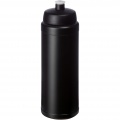 Baseline® Plus grip 750 ml sports lid sport bottle, Solid black