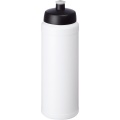 Baseline® Plus 750 ml bottle with sports lid, White / Solid black