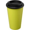 Americano® Recycled 350 ml insulated tumbler, Lime / Solid black