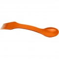 Epsy 3-in-1 spoon, fork, and knife, Orange