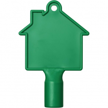 Logotrade promotional merchandise picture of: Maximilian house-shaped utility key