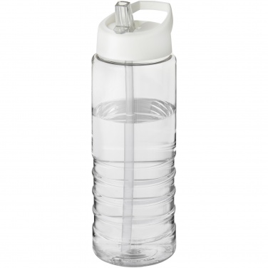 Logo trade promotional giveaways image of: H2O Active® Treble 750 ml spout lid sport bottle