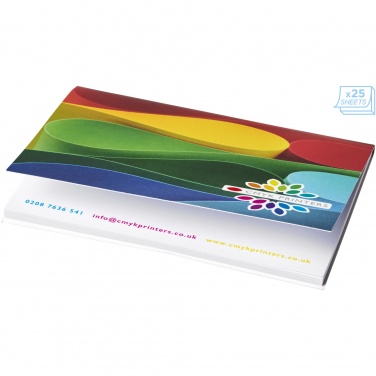 Logo trade promotional item photo of: Sticky-Mate® A7 soft cover sticky notes 100x75mm