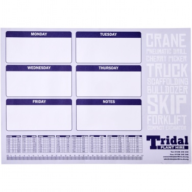 Logo trade business gifts image of: Desk-Mate® A2 notepad