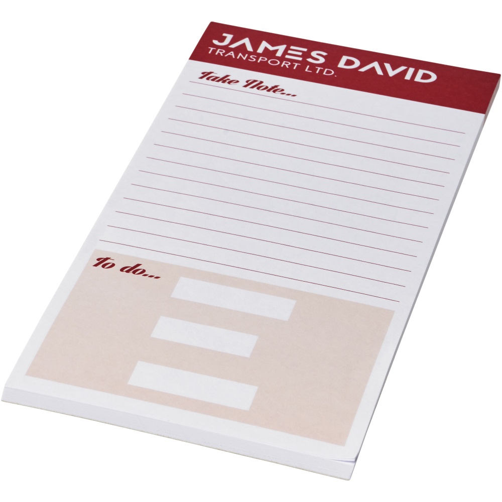 Logo trade promotional merchandise picture of: Desk-Mate® 1/3 A4 notepad