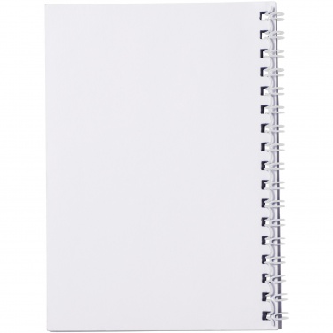 Logo trade promotional items image of: Desk-Mate® spiral A6 notebook PP cover