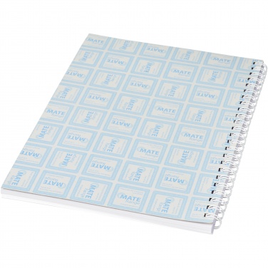 Logo trade promotional products picture of: Desk-Mate® spiral A4 notebook