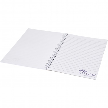 Logo trade advertising products picture of: Desk-Mate® spiral A4 notebook