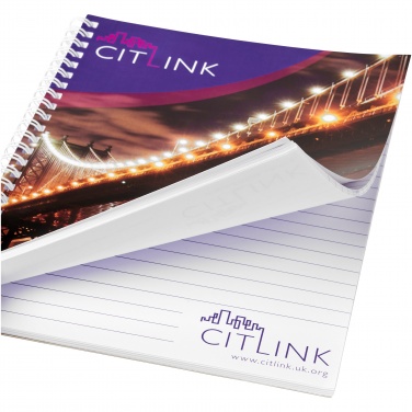 Logo trade promotional gift photo of: Desk-Mate® spiral A4 notebook