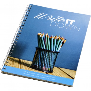 Logotrade promotional giveaway image of: Desk-Mate® A5 spiral notebook