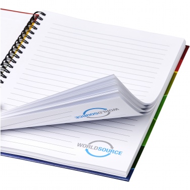 Logo trade advertising products image of: Wire-o A4 notebook hard cover