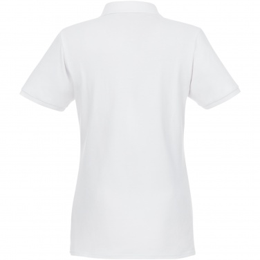 Logo trade promotional merchandise picture of: Beryl short sleeve women's organic recycled polo