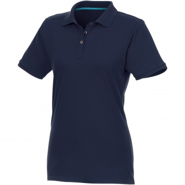 Logo trade promotional items picture of: Beryl short sleeve women's organic recycled polo