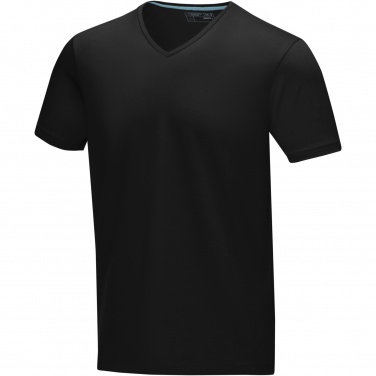 Logotrade promotional item picture of: Kawartha short sleeve men's organic V-neck t-shirt