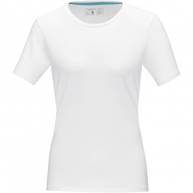 Logo trade promotional merchandise image of: Balfour short sleeve women's organic t-shirt