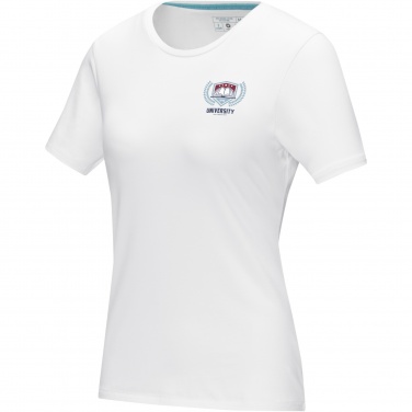 Logotrade promotional gift image of: Balfour short sleeve women's organic t-shirt