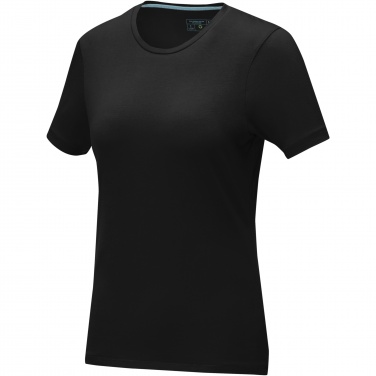 Logo trade corporate gifts image of: Balfour short sleeve women's organic t-shirt