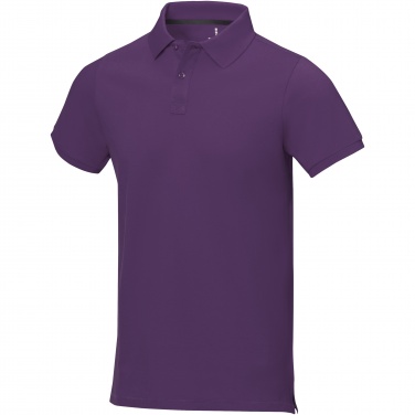 Logo trade advertising products image of: Calgary short sleeve men's polo