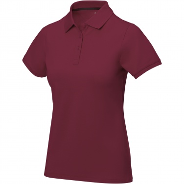 Logo trade promotional products picture of: Calgary short sleeve women's polo