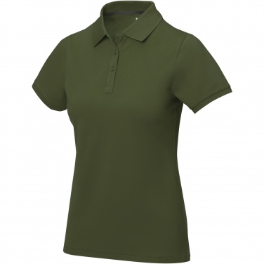 Logo trade corporate gifts image of: Calgary short sleeve women's polo