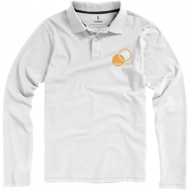 Logotrade promotional giveaway image of: Oakville long sleeve men's polo