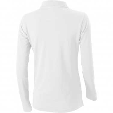 Logo trade business gift photo of: Oakville long sleeve women's polo