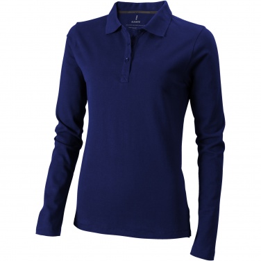 Logotrade promotional product image of: Oakville long sleeve women's polo