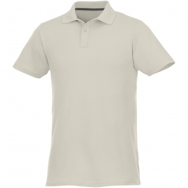 Logo trade promotional giveaway photo of: Helios short sleeve men's polo