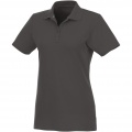 Helios short sleeve women's polo, Storm grey