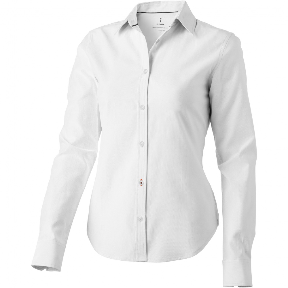 Logo trade corporate gift photo of: Vaillant long sleeve women's oxford shirt