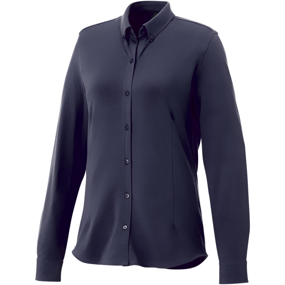 Logotrade business gift image of: Bigelow long sleeve women's pique shirt