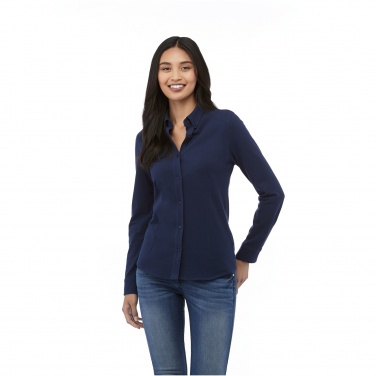 Logotrade corporate gift image of: Bigelow long sleeve women's pique shirt