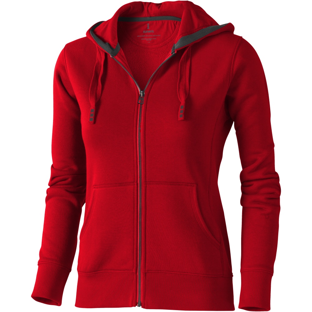 Logotrade promotional merchandise image of: Arora women's full zip hoodie